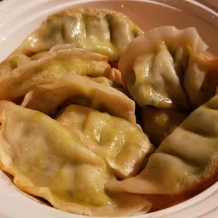 Fried vegetable dumplings ($6.15). Fine.