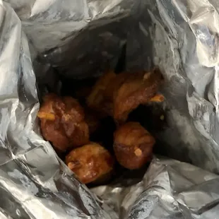 Chicken on the stick