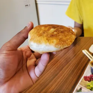 Chive pancake (2) for $3.00