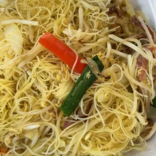 Singapore rice noodles