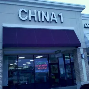 outside