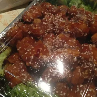 Sesame chicken