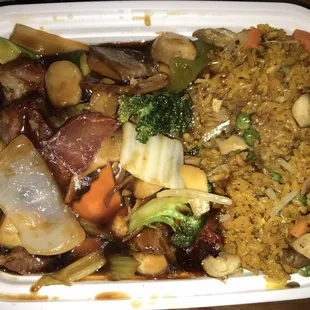 Roasted Pork and vegetables