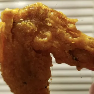 I'm gonna make it short and sweet. I ordered chicken wings, but what I didn't ask for is the hair.