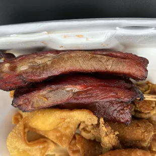 Spareribs from Pu Pu Platter
