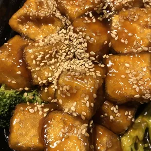 H9. Sesame Tofu - really good!!
