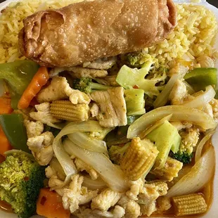 General Tso Combo Plate