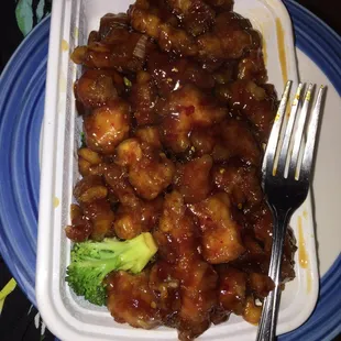 General Tso chicken freaking awesome!!