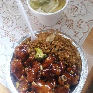 Orange Chicken, yummy!