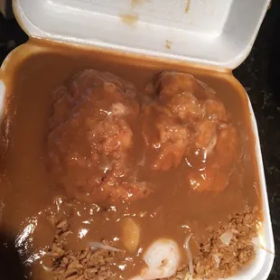 Shrimp egg foo young