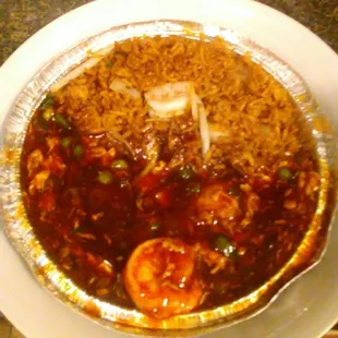 Shrimp with Lobster Sauce