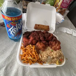 Chicken Fried Rice Chicken Lo Mein chicken sticks