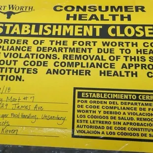 Ewwwwwww good thing I never ate here