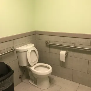 Restroom is clean and refreshed