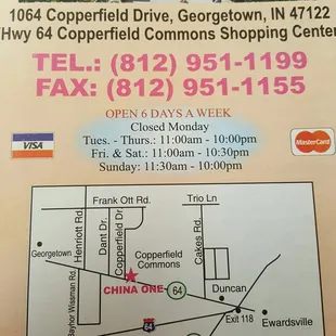 Here are the business hours and directions if your not in the immediate area not worth any drive.