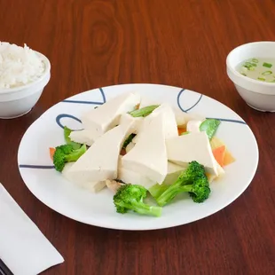 Steamed Mix Veg w. Tofu