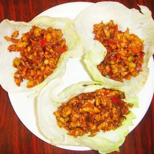 Chicken Lettuce Wraps