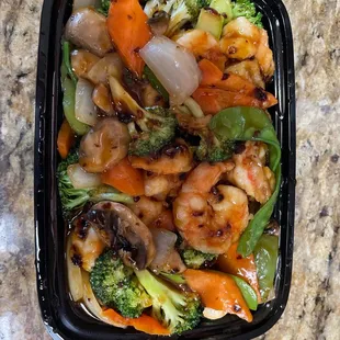 Shrimp with Garlic Sauce