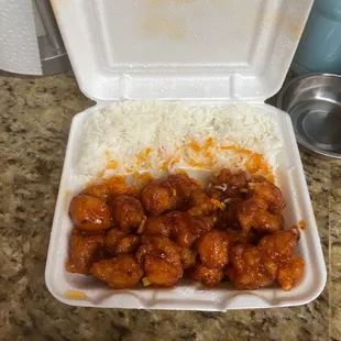 "Small" General Tso Chicken