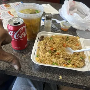 The food is not even taste like Chinese food