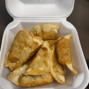 3. Pot Stickers  I give it 3 stars