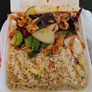 Spices chicken