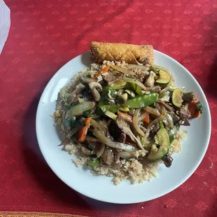 Lunch 87. Mongolian Beef with Scallions