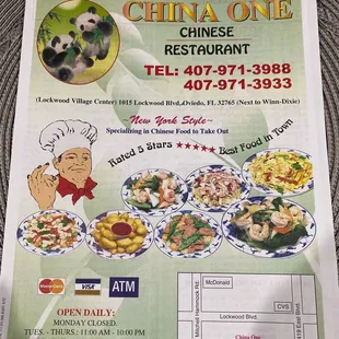Front page of menu 4/2023