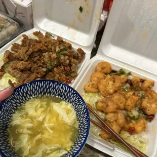 Food is always fresh and delicious and I love that it&apos;s made to order!! Best Chinese in town!!