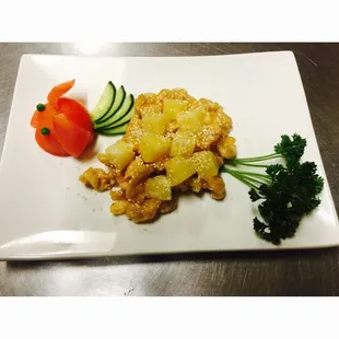 Pineapple chicken