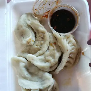 Steamed dumpling.