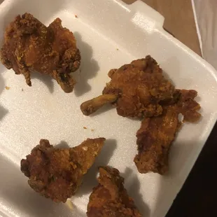 chicken fried so hard my daughter couldn't even eat it . Will not return or recommend this spot,  plus it's overpriced !