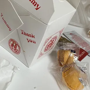 Fortune cookies