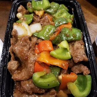 Beef Pepper Steak