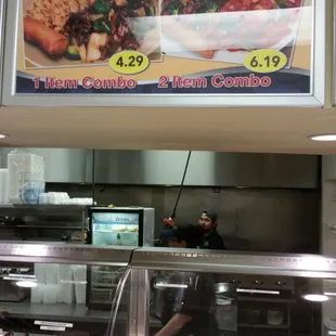 a menu for a chinese restaurant