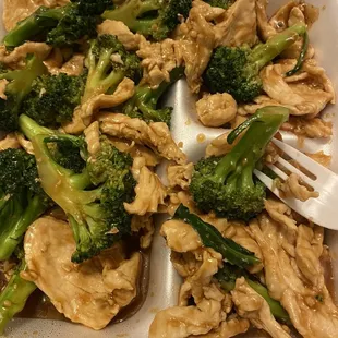 15. Chicken and Broccoli