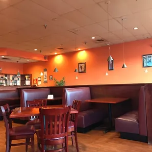 the dining area of a chinese restaurant