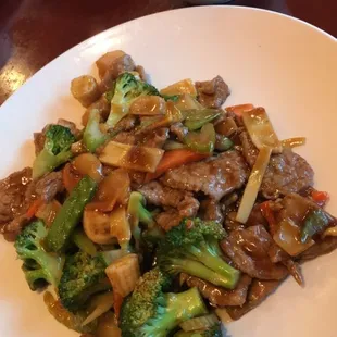 Beef and vegetables
