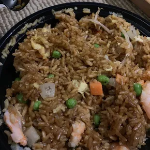 Shrimp fried rice