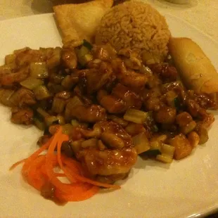 Dinner combination Kung Pao