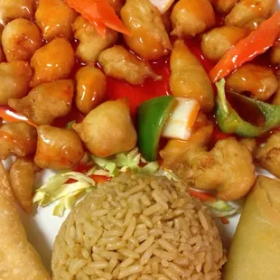 sweet and sour chicken
