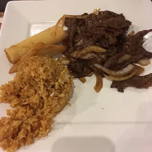 Teriyaki beef