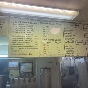 Here&apos;s an updated menu with their new prices !