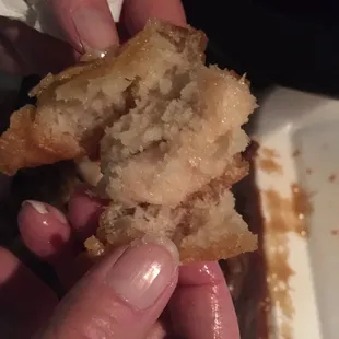 Sweet and sour chicken with the breading