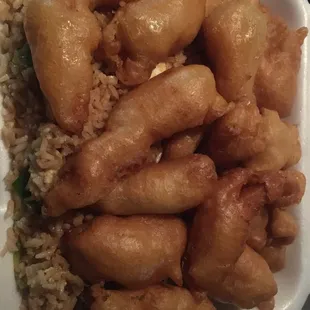 Sweet and sour chicken