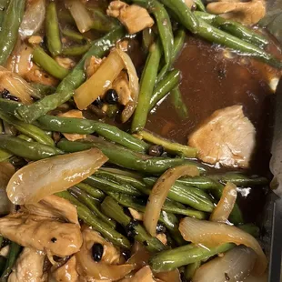 String Bean Chicken