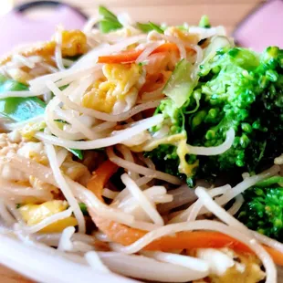 Close up shot, Vegetable Mei Fun