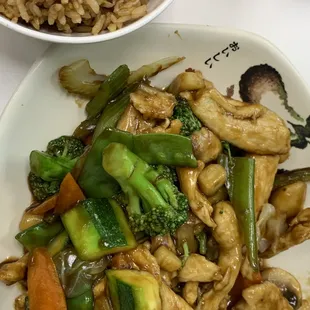 Chicken with Mixed Vegetables