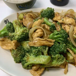 Chicken and Broccoli