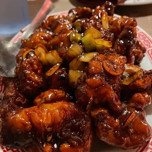 Orange chicken